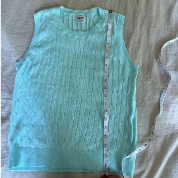 NWT J.Crew Factory Cable sweater shell - Picture 8 of 8